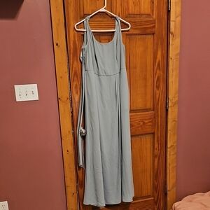 Elegant Sage Bridesmaid Dress